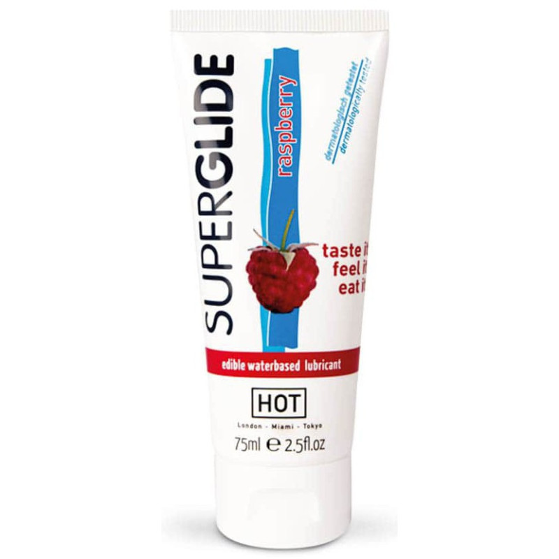 HOT Lubrifiant Comestible Goût Framboise 75mL